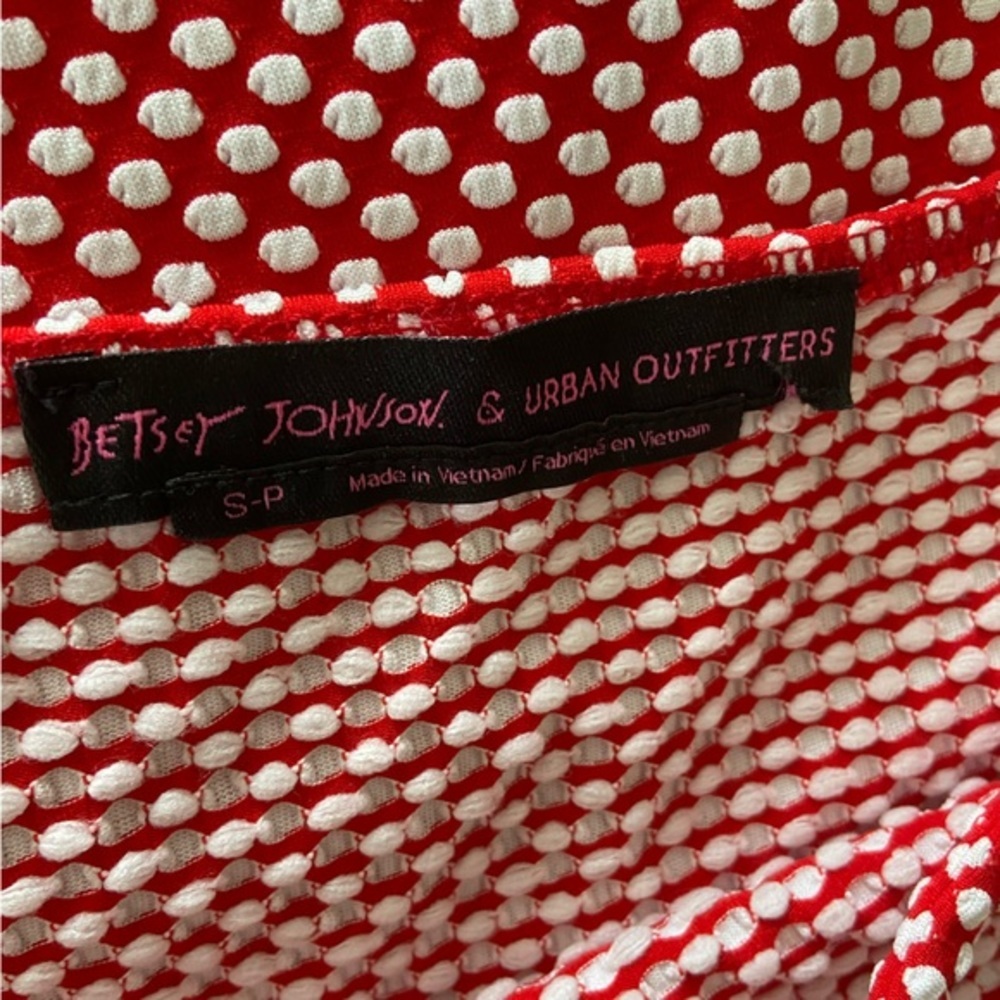 Betsey Johnson UO Exclusive Polka Dot Halter Midi Dress - Picture 6 of 6